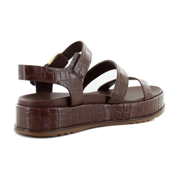 27 EDIT Naturalizer Zizi Cappuccino Faux Croco Leather - Picture 7 of 8